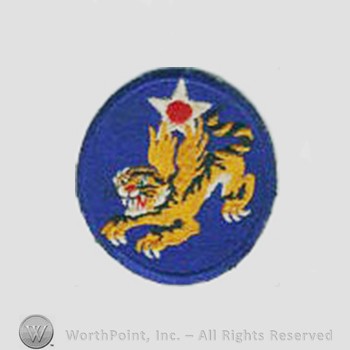 Army Air Forces Shoulder Sleeve Insignia : 14th Air Force.