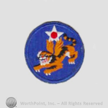 Army Air Forces Shoulder Sleeve Insignia : 14th Air Force.