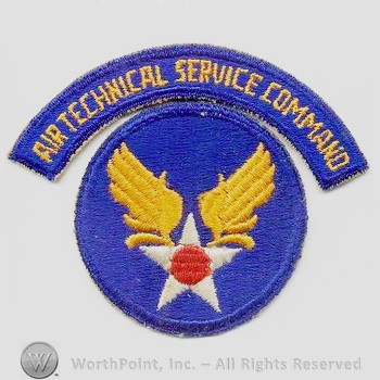 Army Air Forces Shoulder Sleeve Insignia : Air Technical Service Command.