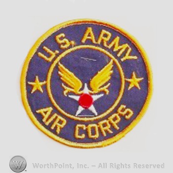 Army Air Forces Shoulder Sleeve Insignia : Army Air Corps Fake.