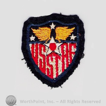 Army Air Forces Shoulder Sleeve Insignia : United States Strategic Air Forces.