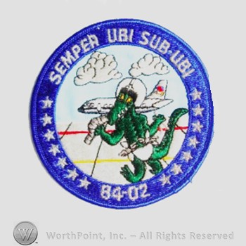 Navigator & Electronic Warfare Training Classes Patches : Class 1984-02 Undergraduate Navigator Training (Mather AFB).