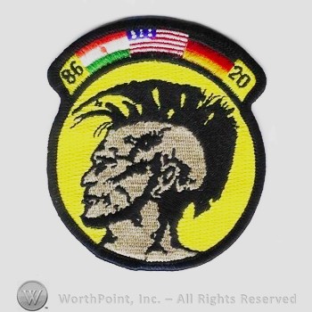 Navigator & Electronic Warfare Training Classes Patches : Class 1986-20 Undergraduate Navigator Training (Mather AFB).