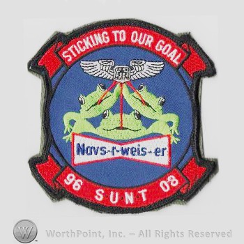 Navigator & Electronic Warfare Training Classes Patches : Class 1996-08 Specialized Undergraduate Navigator Training (Randolph AFB).