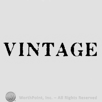 Vintage bold written