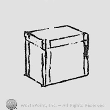 Rookwood Pottery Shape No. 21; candy box.