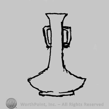 Rookwood Pottery Shape No. 37; vase.