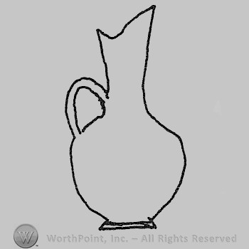 Rookwood Pottery Shape No. 39; pitcher.