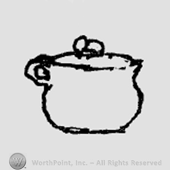 Rookwood Pottery Shape No. 138; mustard or custard cup