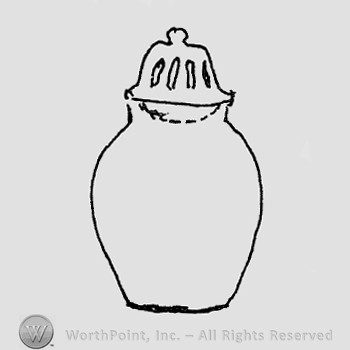 Rookwood Pottery Shape No. 237; scent jar.