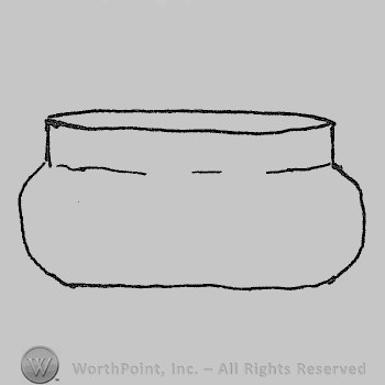 Rookwood Pottery Shape No. 253; jardiniere.