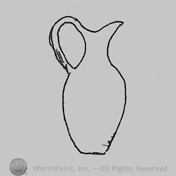 Rookwood Pottery Shape No. 263; pitcher.