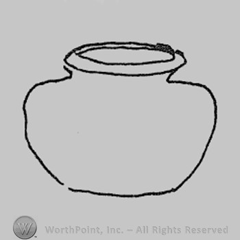 Rookwood Pottery Shape No. 268; large bowl.