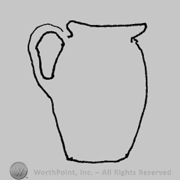 Rookwood Pottery Shape No. 278; pitcher.