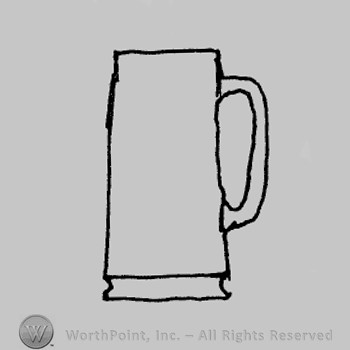 Rookwood Pottery Shape No. 286; tankard.