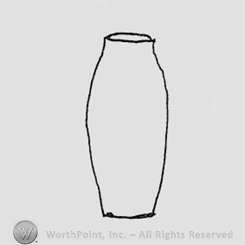 Rookwood Pottery Shape No. 295; vase.