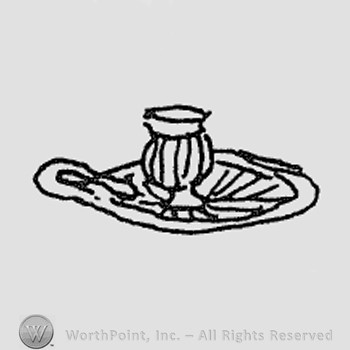 Rookwood Pottery Shape No. 297; candlestick.