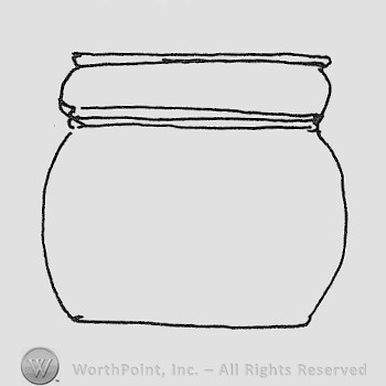 Rookwood Pottery Shape No. 300; jardiniere.