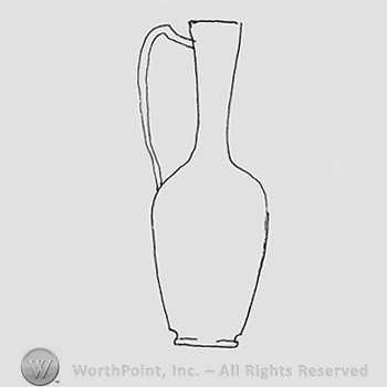 Rookwood Pottery Shape No. 308; ewer.