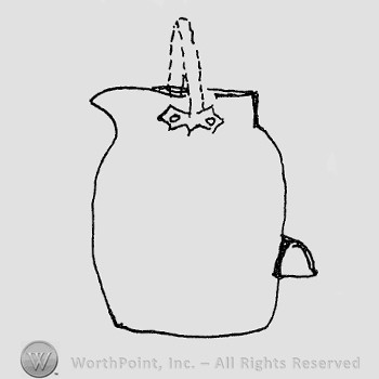 Rookwood Pottery Shape No. 318; water carrier.