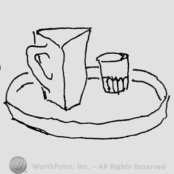 Rookwood Pottery Shape No. 319; ale set.