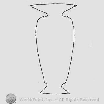 Rookwood Pottery Shape No. 325; vase.
