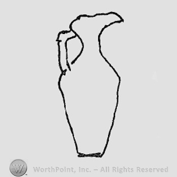 Rookwood Pottery Shape No. 327; pitcher.