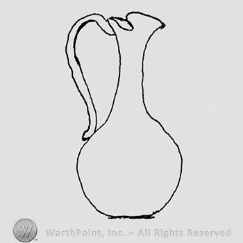 Rookwood Pottery Shape No. 387; ewer.