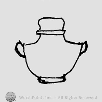 Rookwood Pottery Shape No. 400; covered jar.