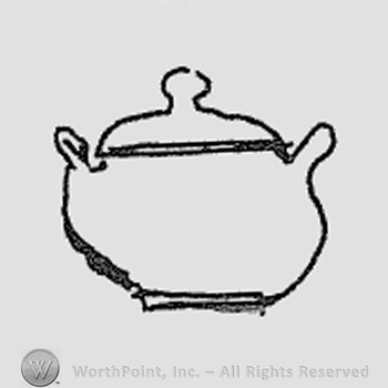 Rookwood Pottery Shape No. 404; teapot.