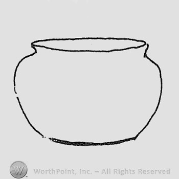 Rookwood Pottery Shape No. 408; bowl.
