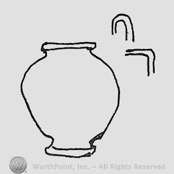 Rookwood Pottery Shape No. 411; old mold.