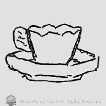 Rookwood Pottery Shape No. 414; teacup.