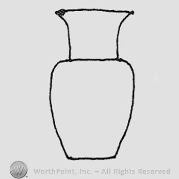 Rookwood Pottery Shape No. 419; vase.