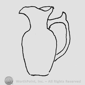 Rookwood Pottery Shape No. 422; mug.
