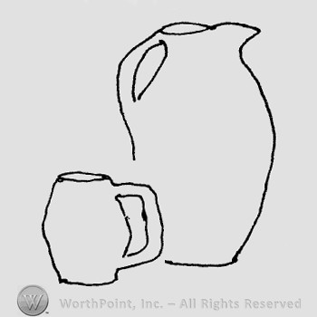 Rookwood Pottery Shape No. 423; pitcher.