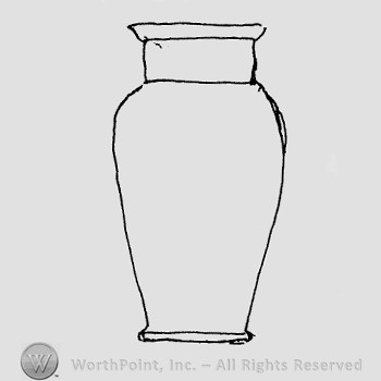 Rookwood Pottery Shape No. 424; vase.