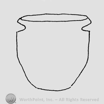 Rookwood Pottery Shape No. 426; bowl.