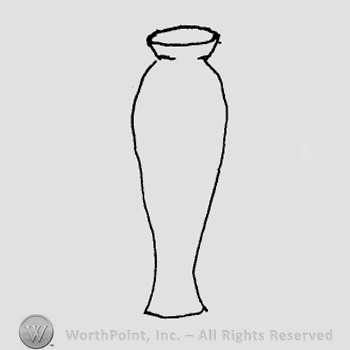 Rookwood Pottery Shape No. 436; vase.