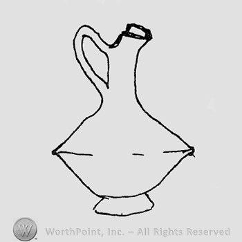 Rookwood Pottery Shape No. 439; ewer.