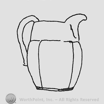 Rookwood Pottery Shape No. 449; pitcher.