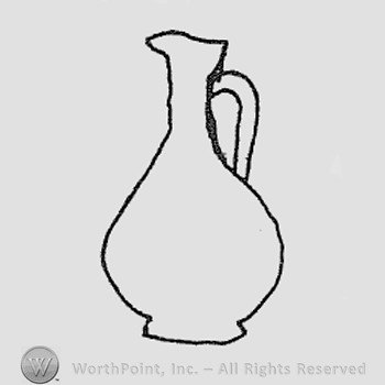 Rookwood Pottery Shape No. 454; ewer.