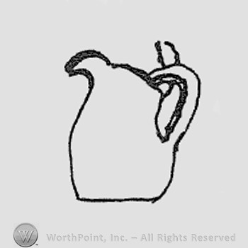 Rookwood Pottery Shape No. 456; pitcher.