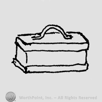 Rookwood Pottery Shape No. 465; jewel box.