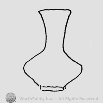Rookwood Pottery Shape No. 467; vase.