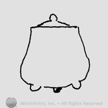 Rookwood Pottery Shape No. 472; jar.
