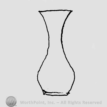 Rookwood Pottery Shape No. 476; vase.