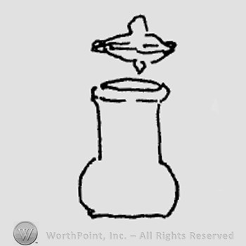 Rookwood Pottery Shape No. 479; scent jar.
