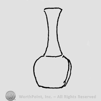 Rookwood Pottery Shape No. 481; vase.