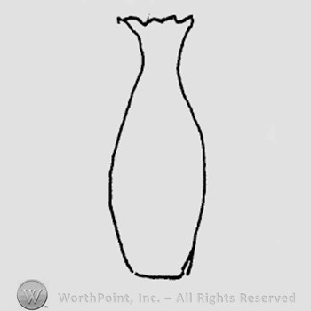 Rookwood Pottery Shape No. 482; vase.